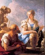 PELLEGRINI, Giovanni Antonio Rebecca at the Well china oil painting reproduction